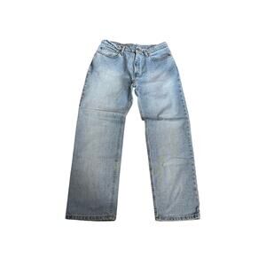 Vintage Polo Ralph Lauren Saturday Jeans Light Wash Structured Size 12x29